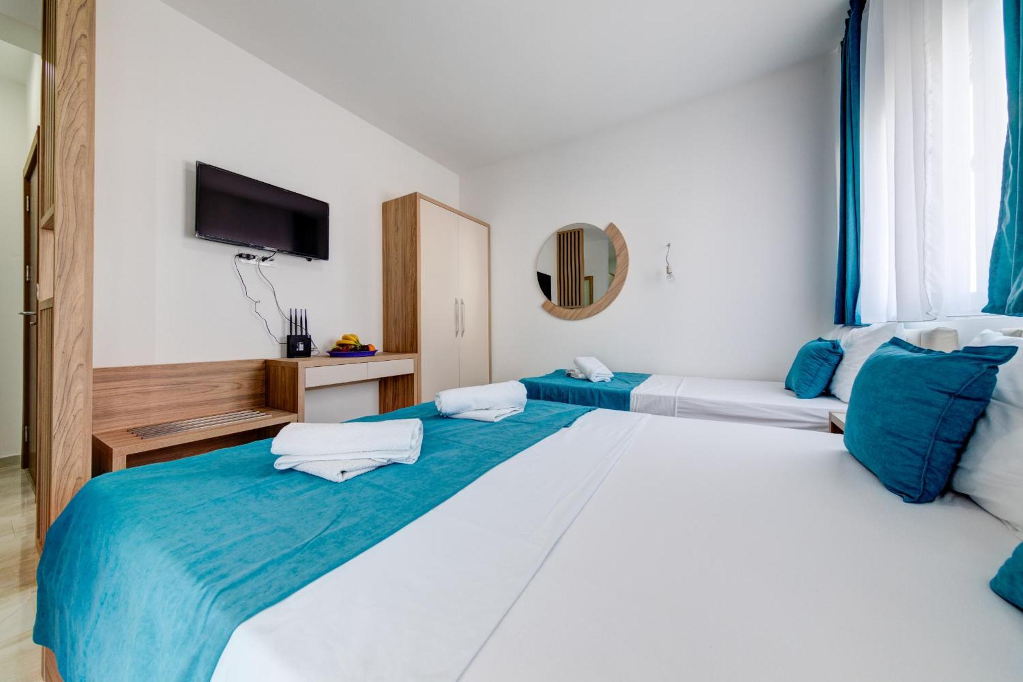 Sunways Apartments Dobra Voda Rum bild