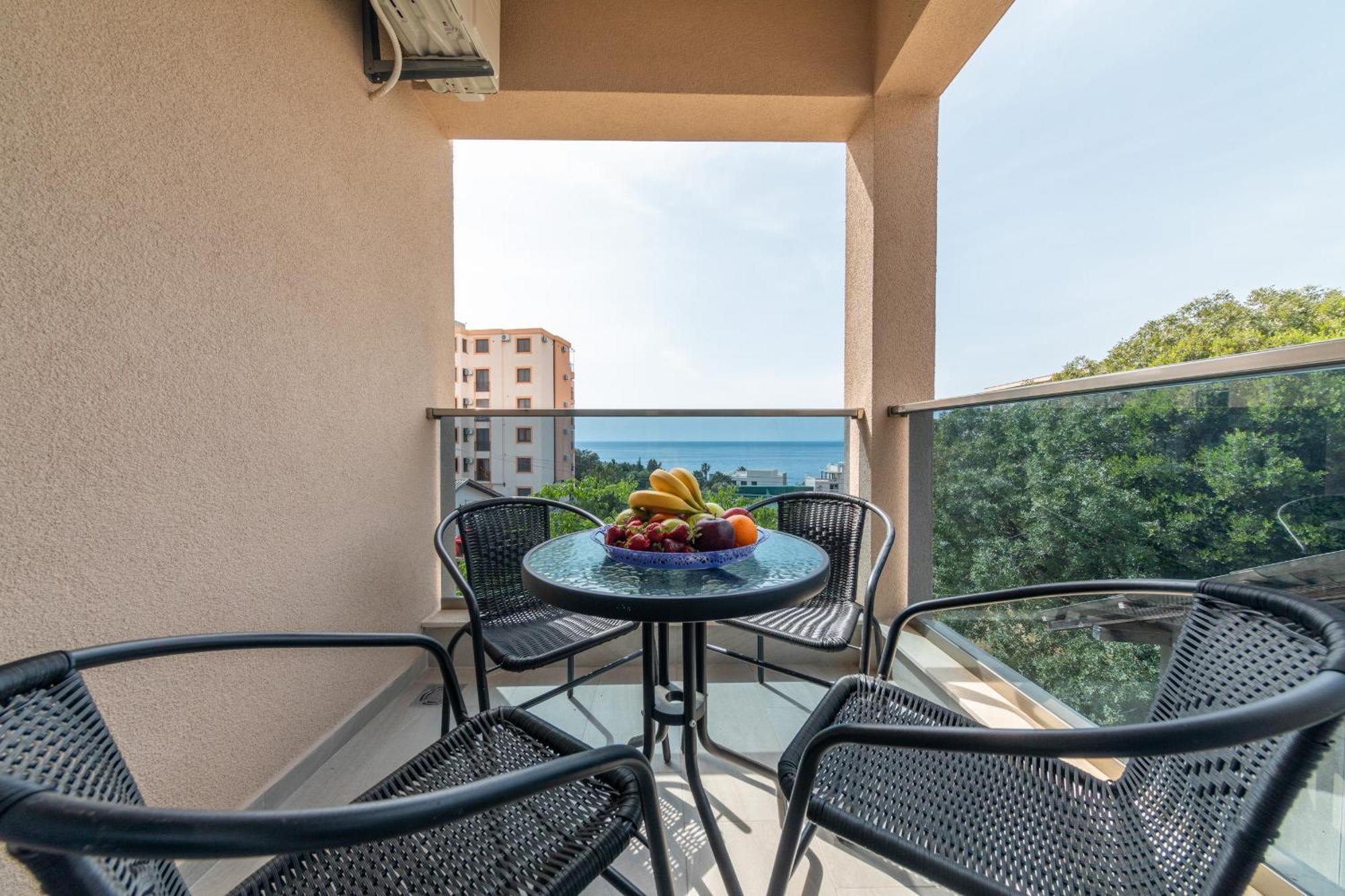 Sunways Apartments Dobra Voda Rum bild